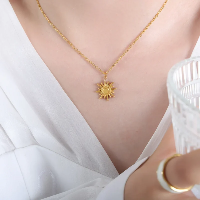 Collier Soleil Doré