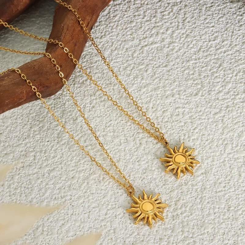 Collier Soleil Doré