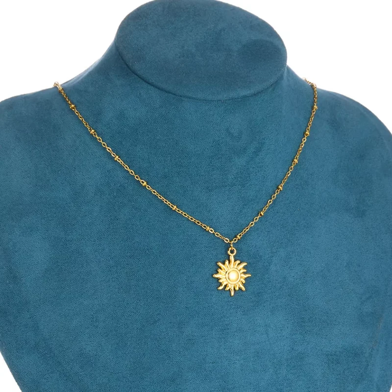 Collier Soleil Or