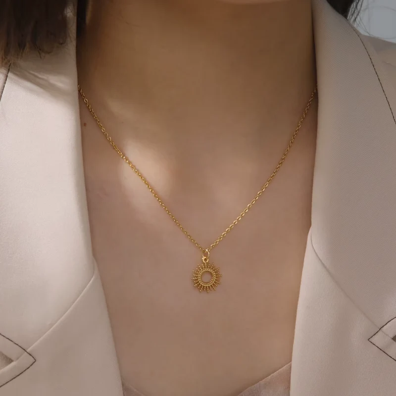 Collier Soleil Femme