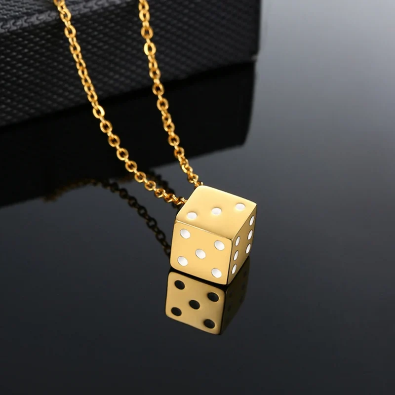 Collier Pendentif Dé