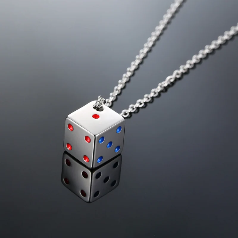 Collier Pendentif Dé