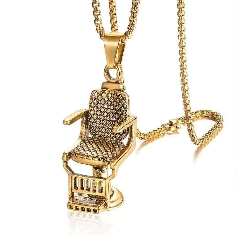 Collier Pendentif Fauteuil Barber