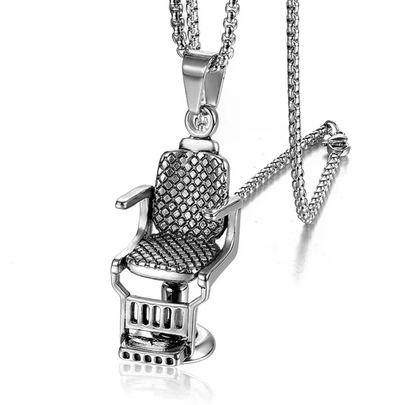 Collier Pendentif Fauteuil Barber