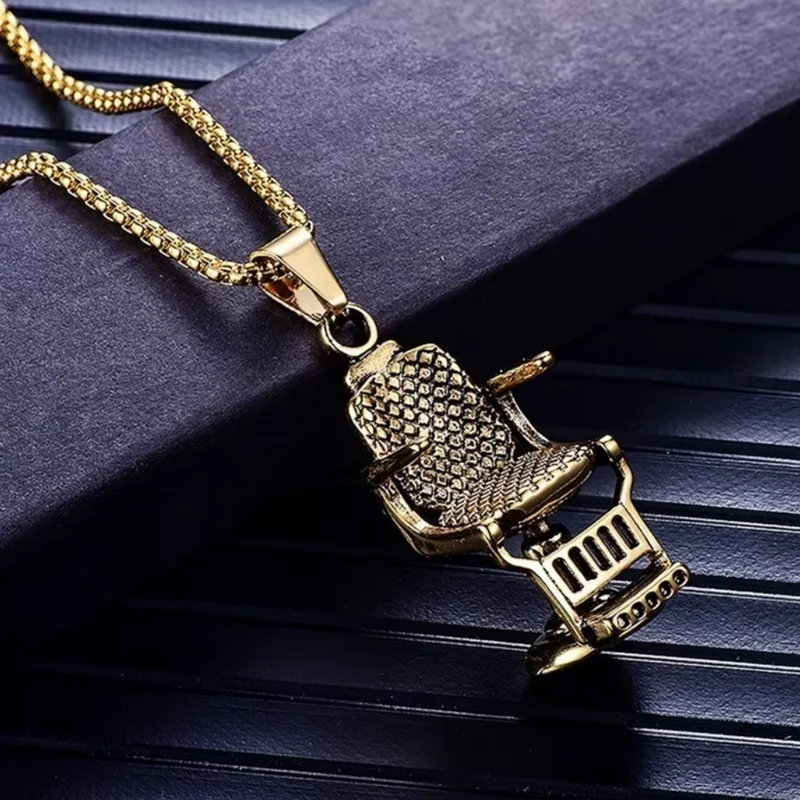 Collier Pendentif Fauteuil Barber