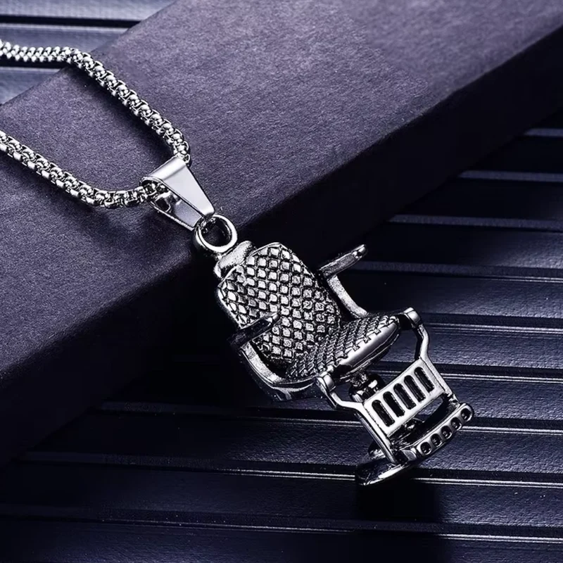 Collier Pendentif Fauteuil Barber