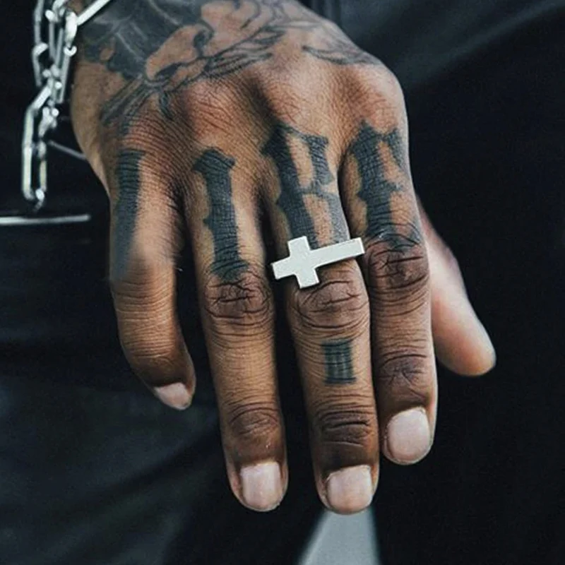 Bague Grosse Croix