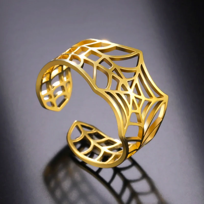 Bague Toile Araignée Femme
