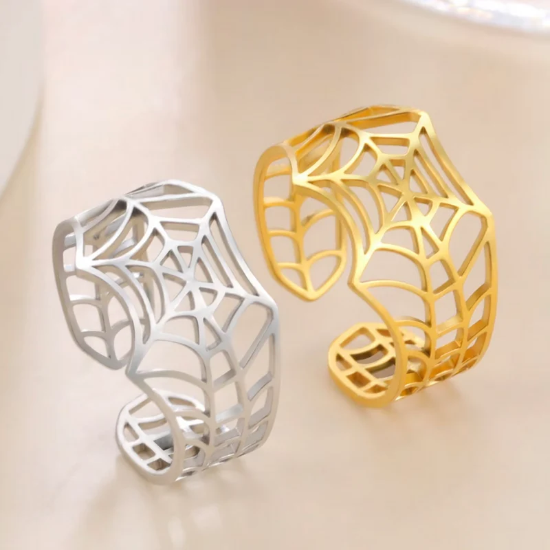 Bague Toile Araignée Femme