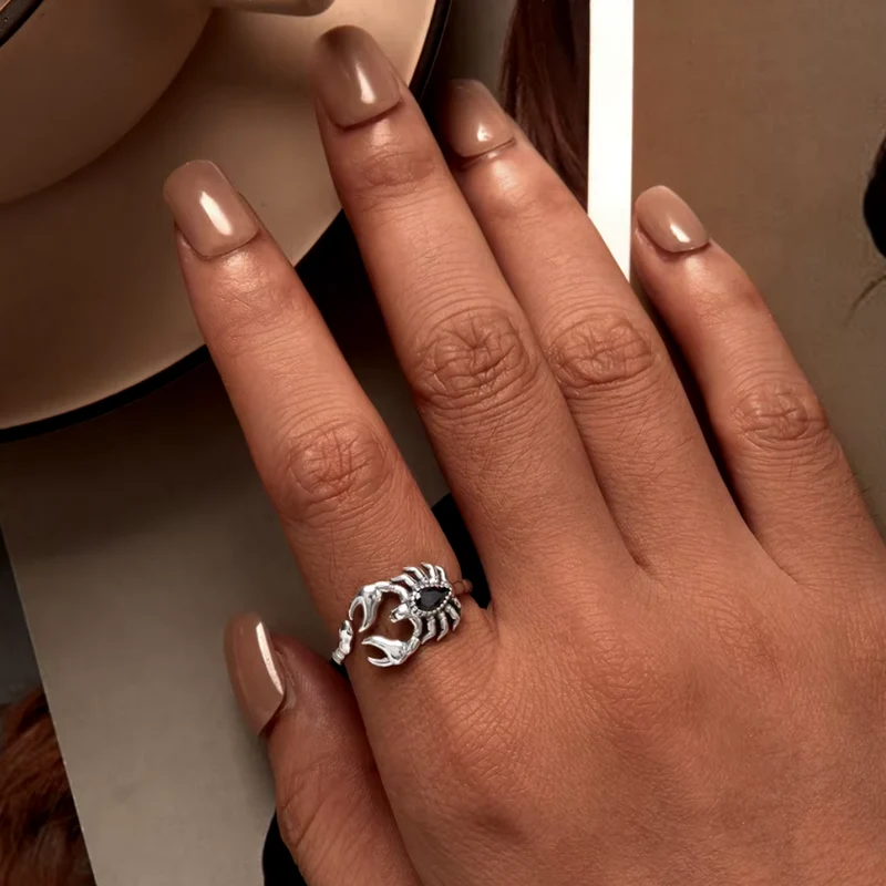 Bague Scorpion Pierre