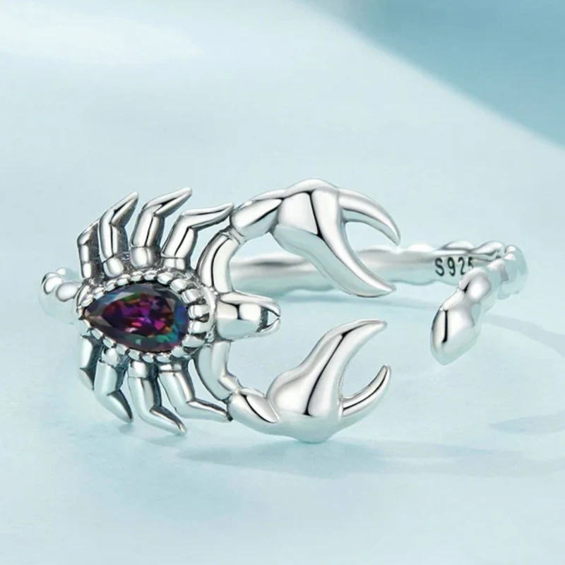 Bague Scorpion Pierre