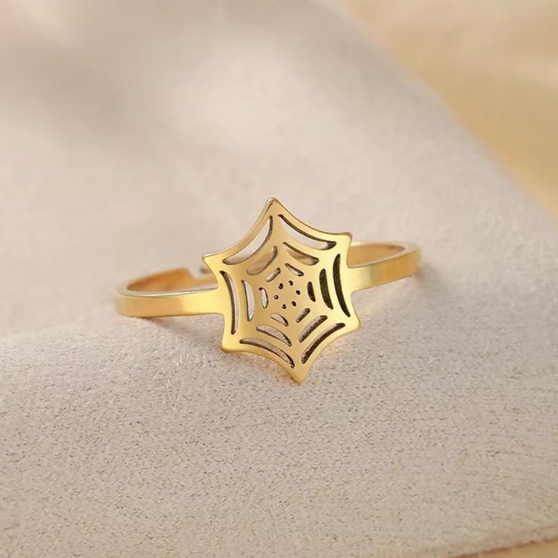 Bague Toile Araignée