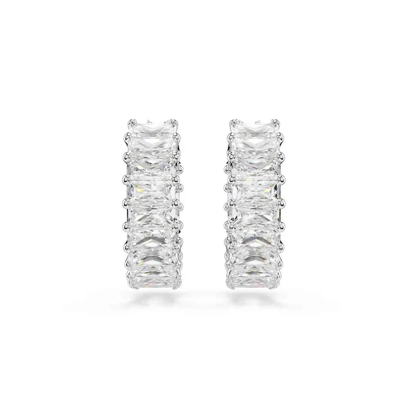 Swarovski Matrix Boucles D'Oreilles En Argent 5733397