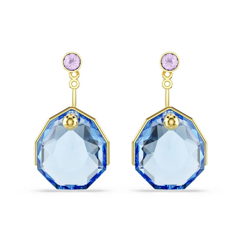 Swarovski Gema Gold Plated Earrings 5737449