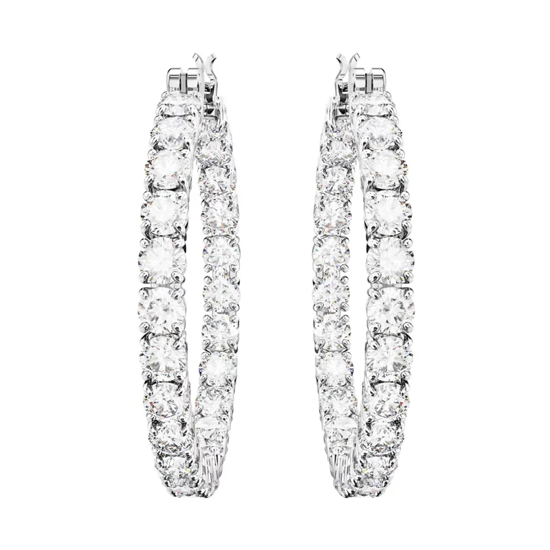 Swarovski Matrix Boucles d'oreilles Argent 5647715