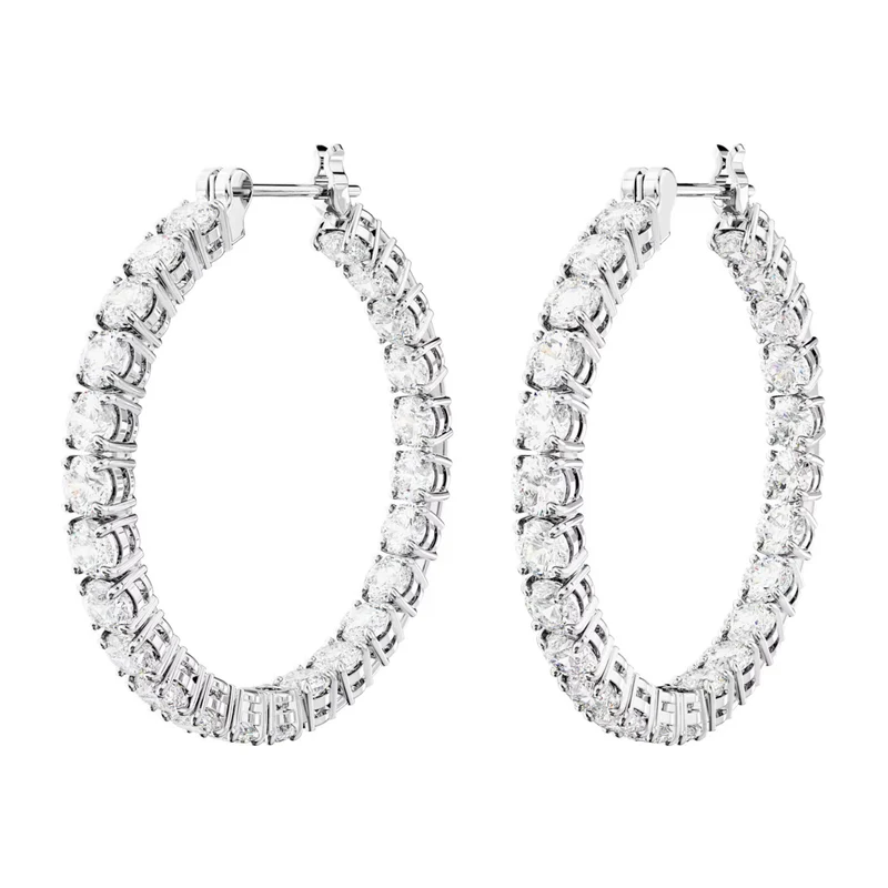 Swarovski Matrix Boucles d'oreilles Argent 5647715