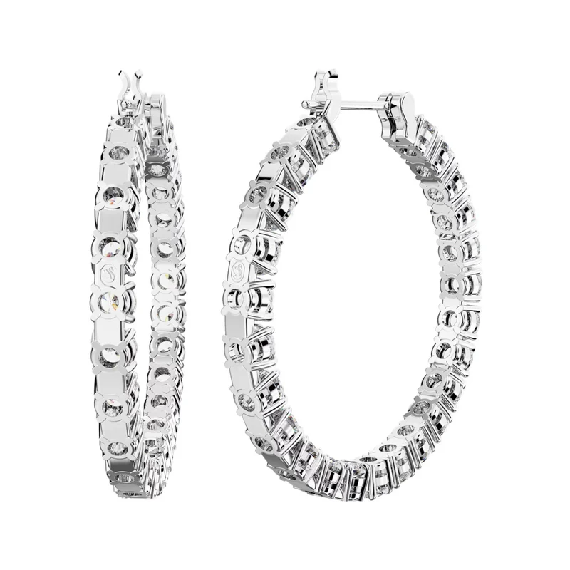 Swarovski Matrix Boucles d'oreilles Argent 5647715