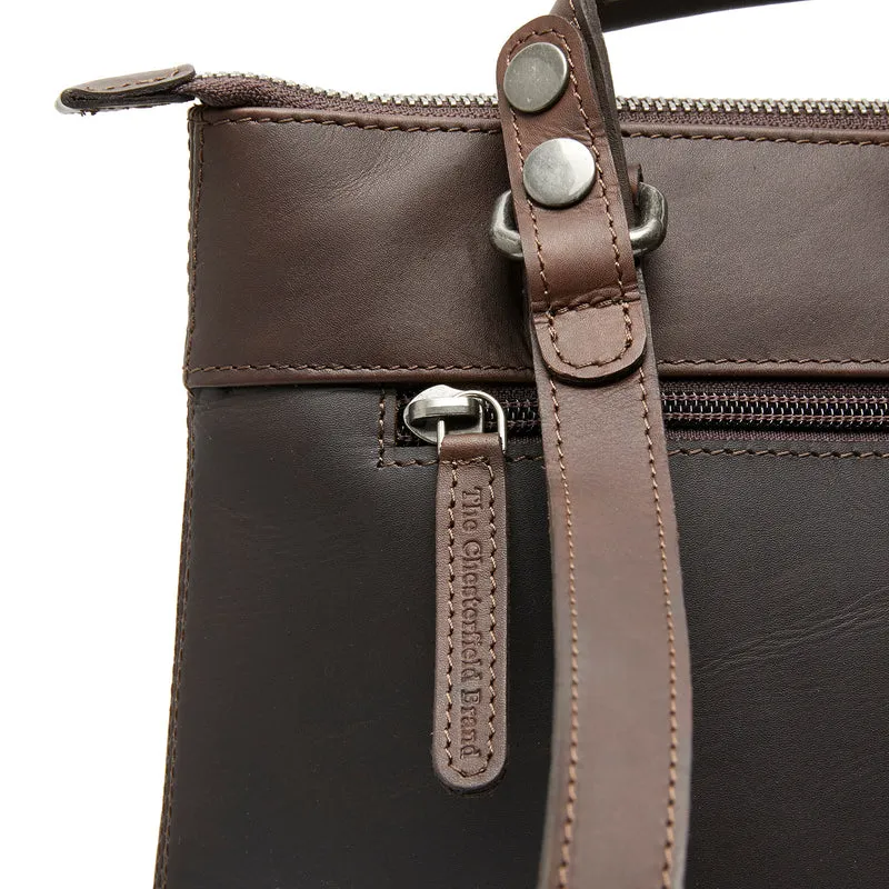 The Chesterfield Brand Wax Pull Up Harare Brown Backpack C58.033101