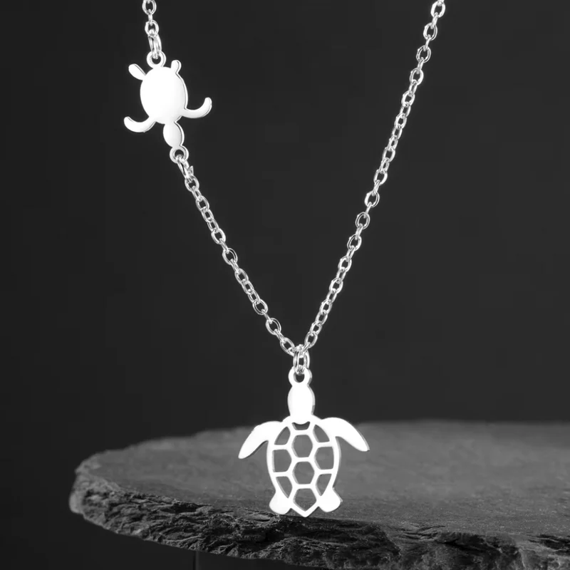 Collier Tortue Femme