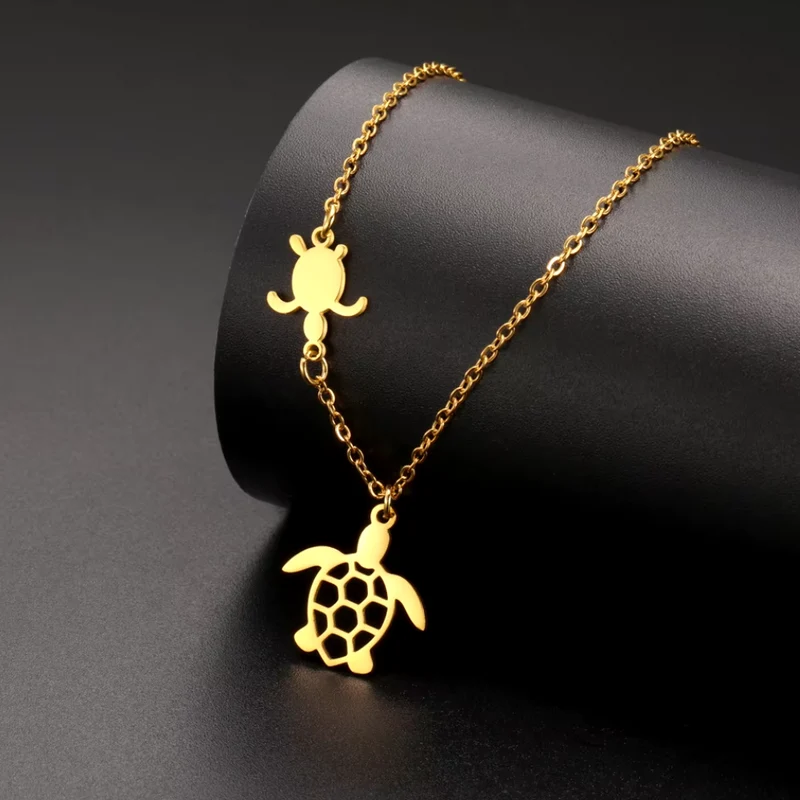 Collier Tortue Femme