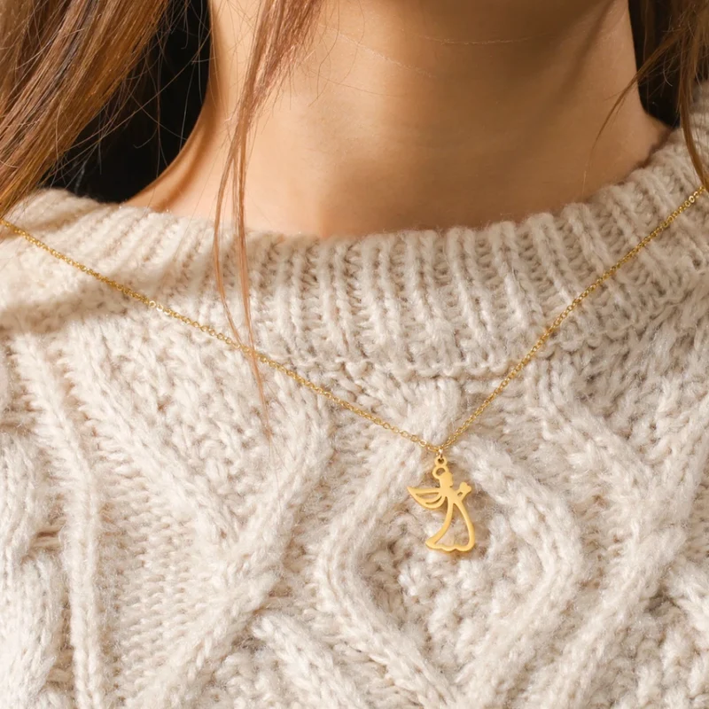 Collier Pendentif Ange