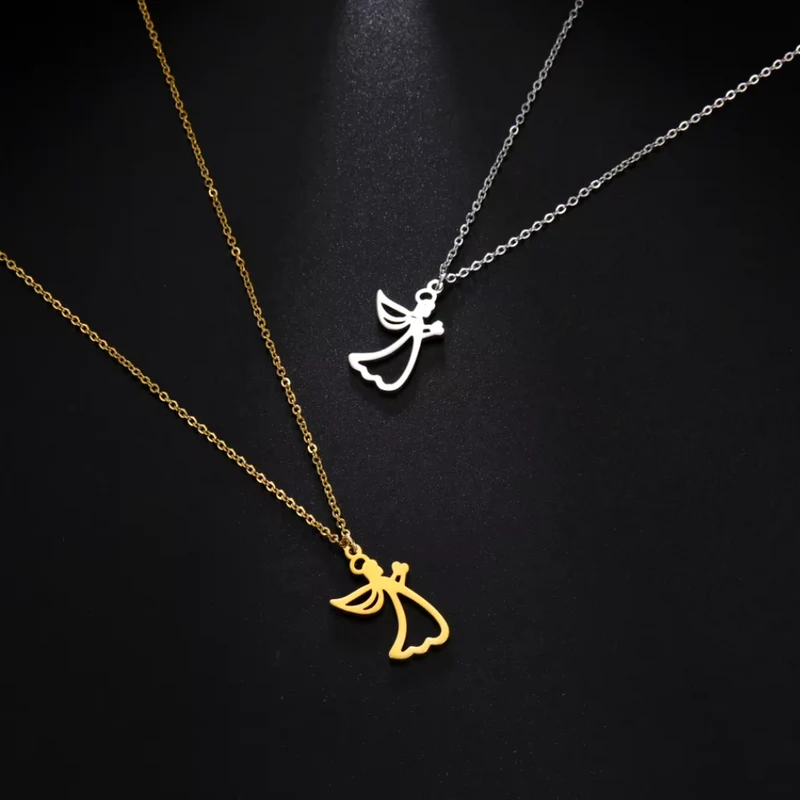 Collier Pendentif Ange