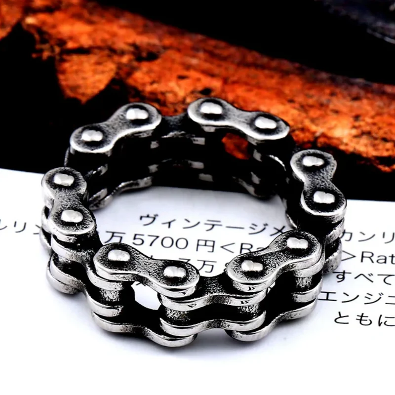 Bague Chaine Moto