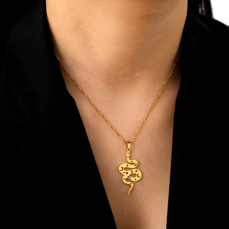 Collier Serpent Femme