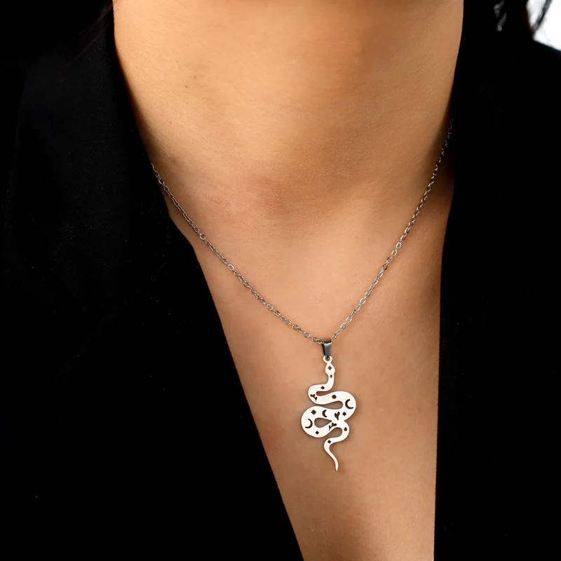 Collier Serpent Femme