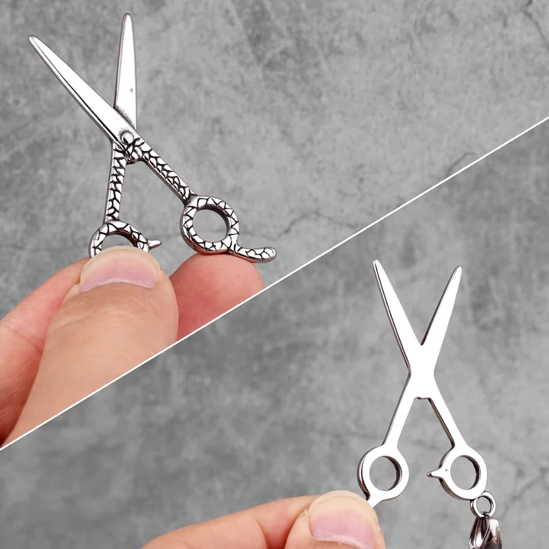 Collier Ciseaux Homme