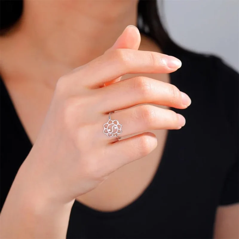 Bague Fleur de Vie Vintage