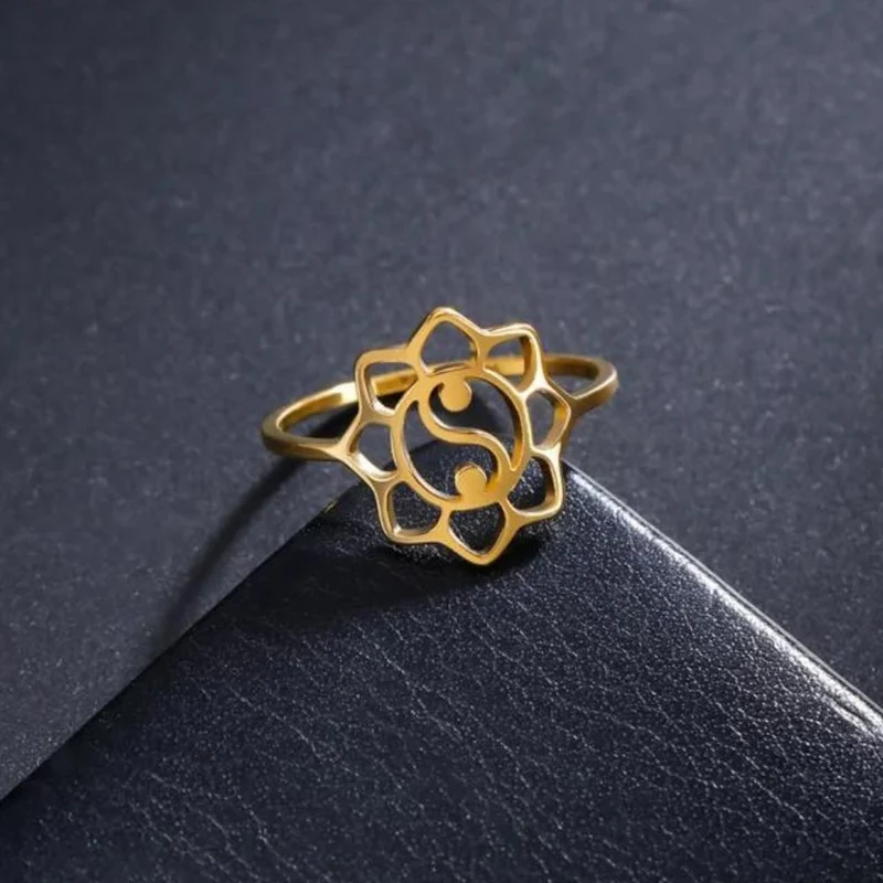 Bague Fleur de Vie Vintage