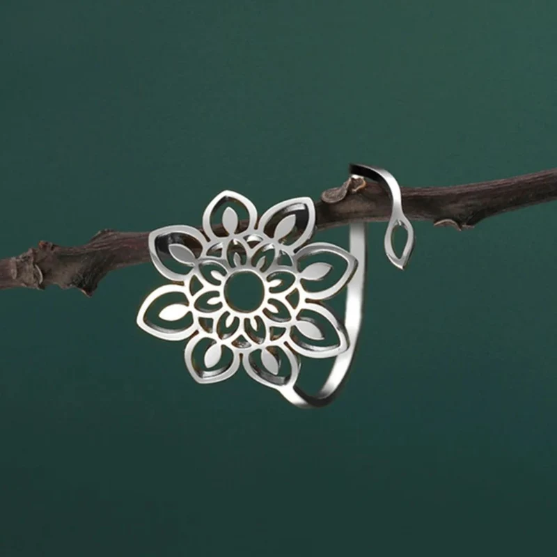 Bague Fleur de Vie Réglable