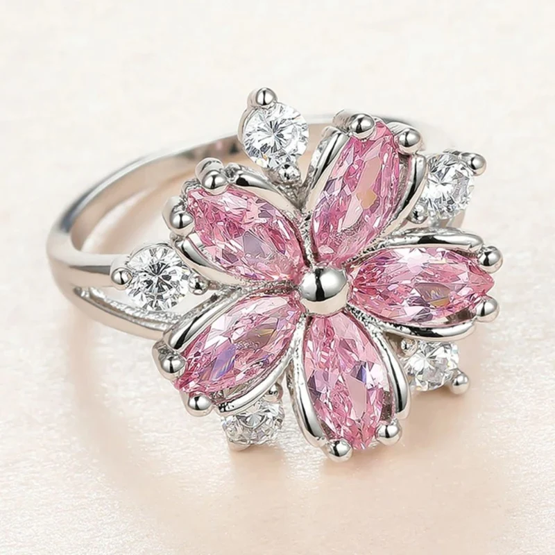Bague Tendance Fleur