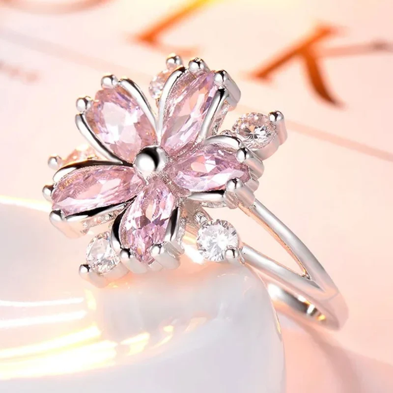Bague Tendance Fleur