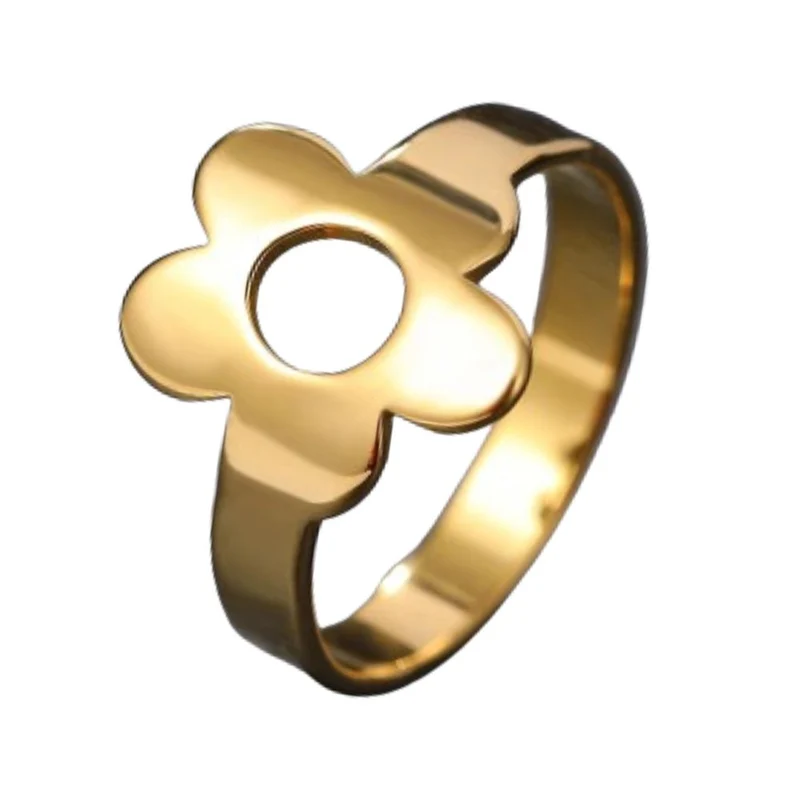 Bague Fleur Simple