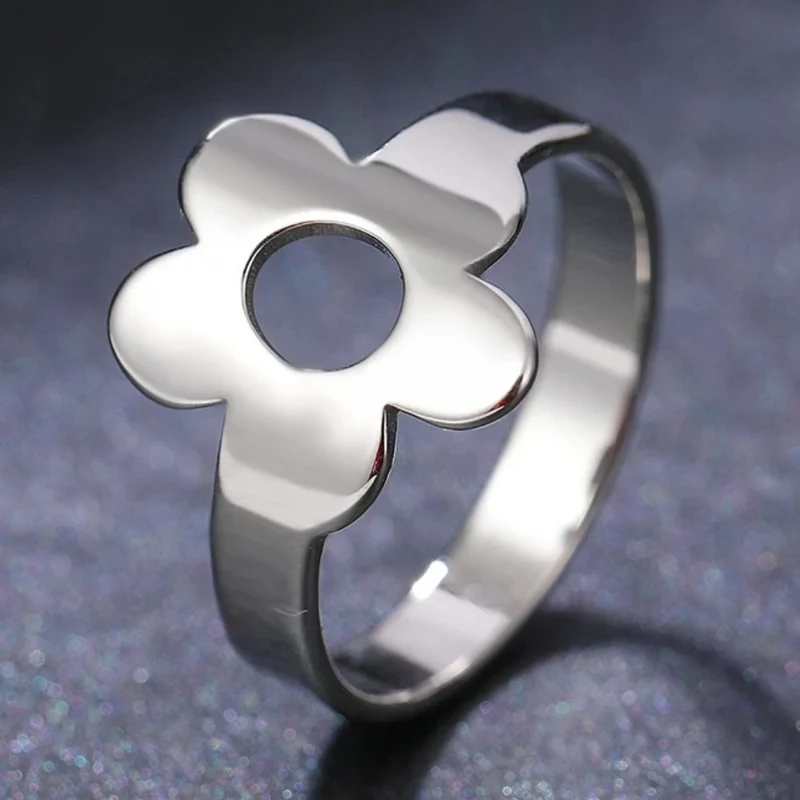 Bague Fleur Simple