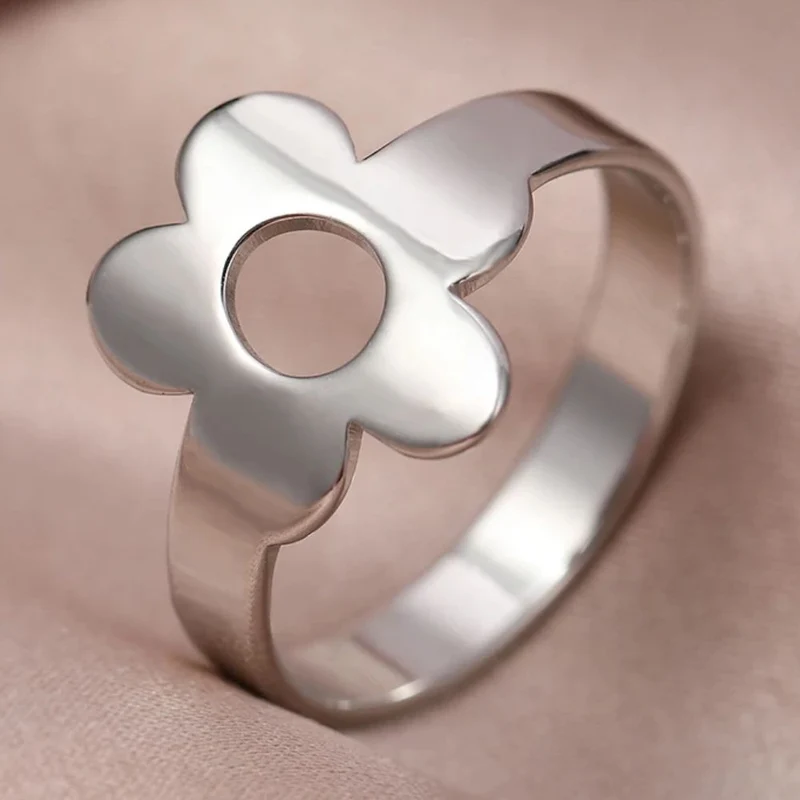 Bague Fleur Simple