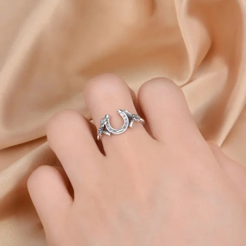 Bague Fer à Cheval Lana
