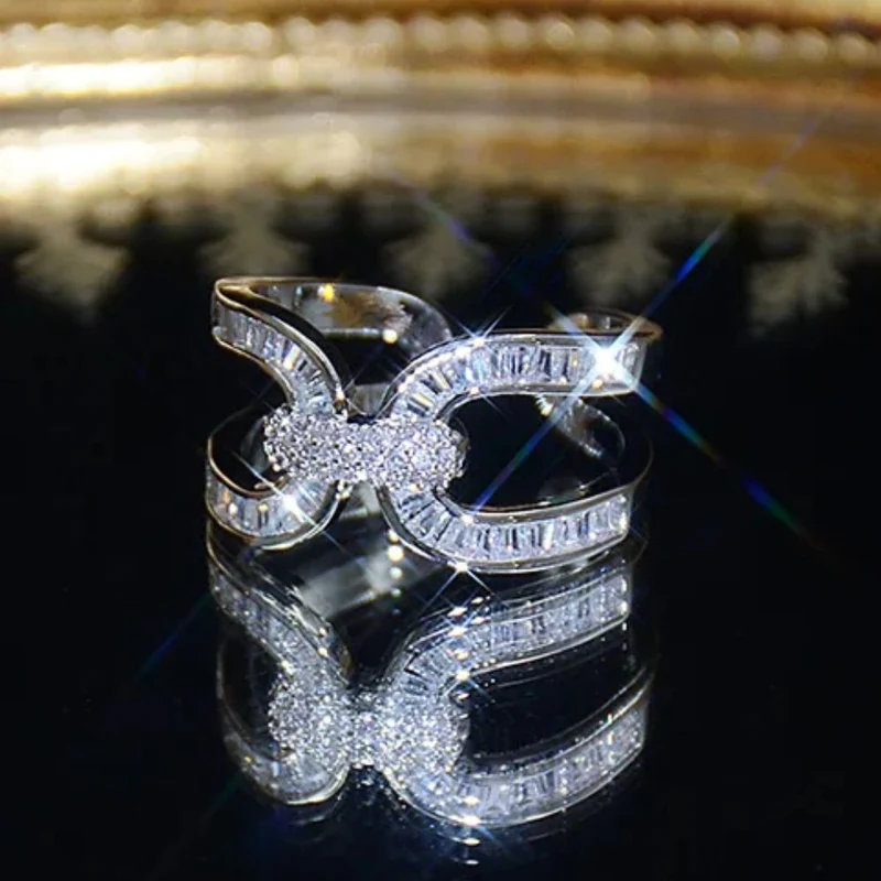 Bague Fer à Cheval Strass