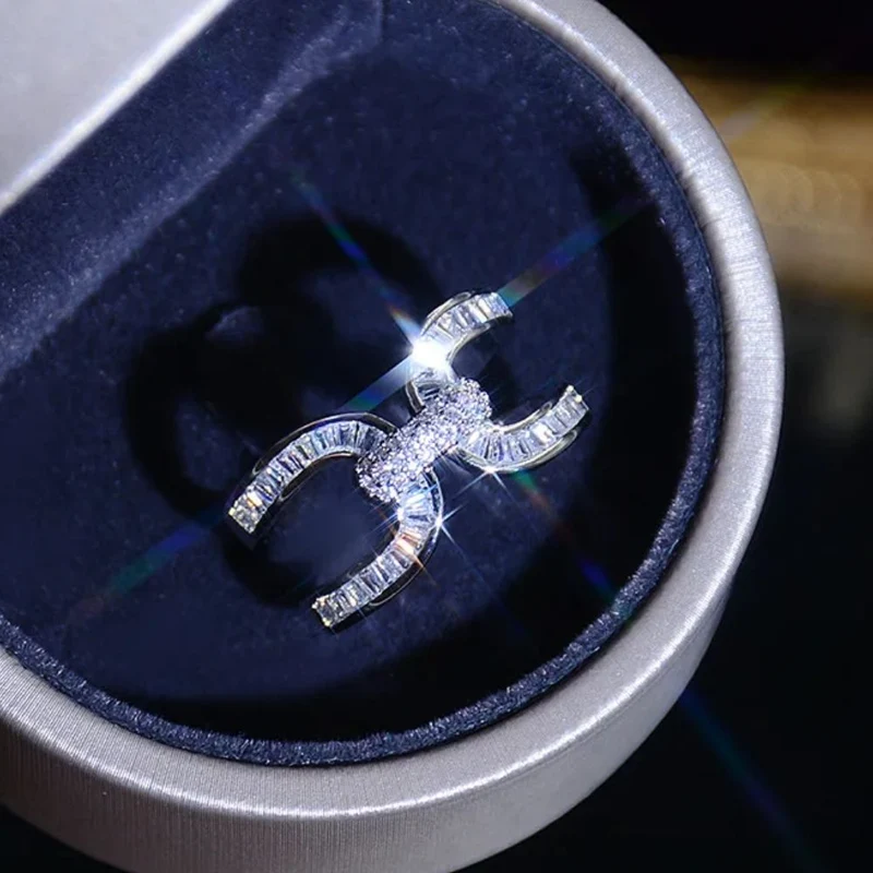 Bague Fer à Cheval Strass