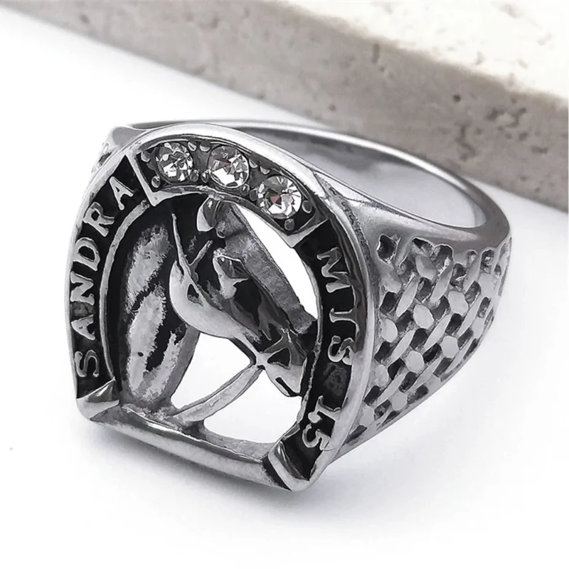 Bague Fer à Cheval Sandra
