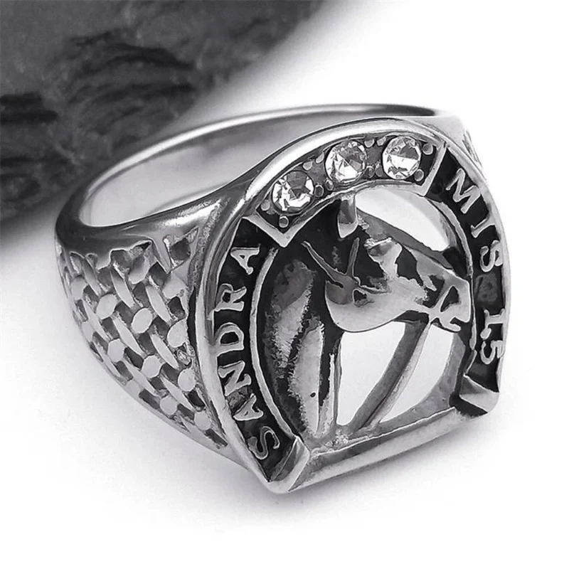 Bague Fer à Cheval Sandra