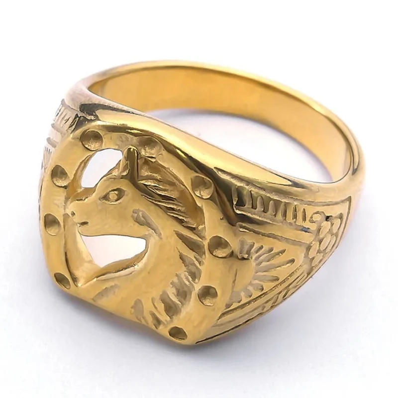Bague Fer à Cheval Or