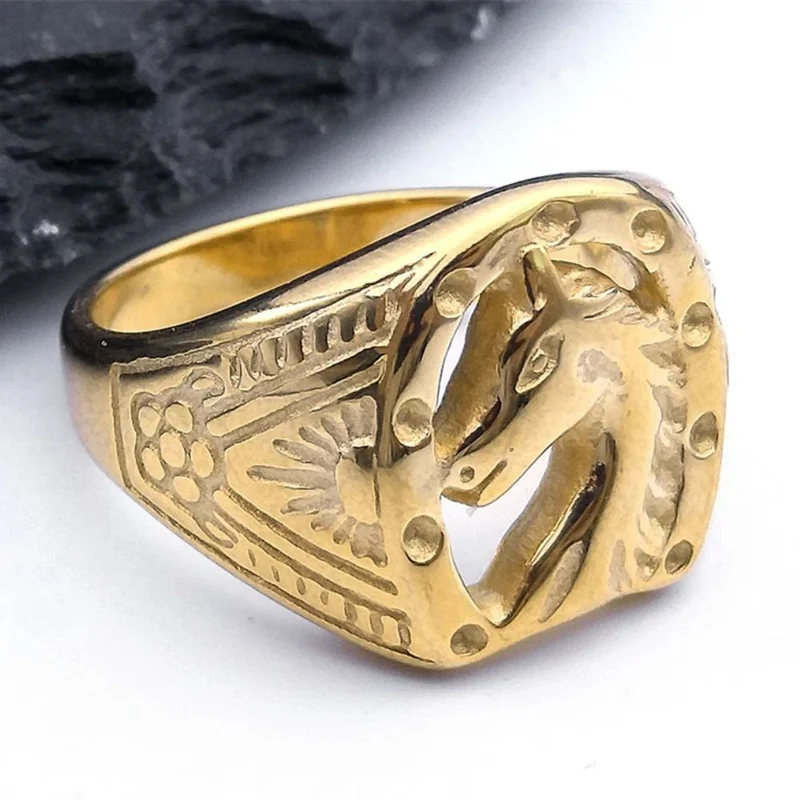 Bague Fer à Cheval Or