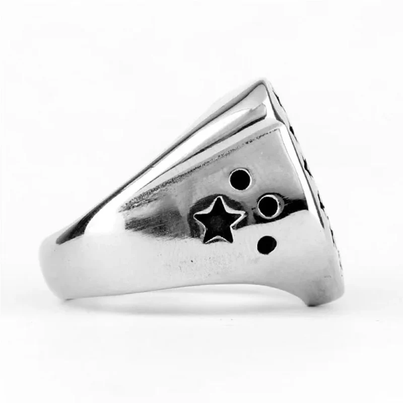 Bague Fer à Cheval Étoile