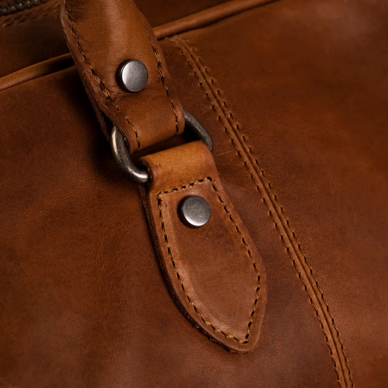 The Chesterfield Brand Liam Sac de Voyage Cognac C20.001331