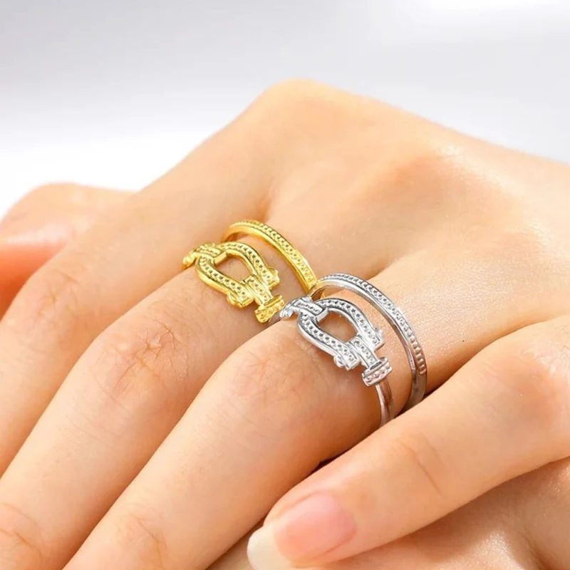 Bague Fer à Cheval Femme