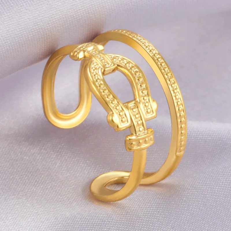 Bague Fer à Cheval Femme