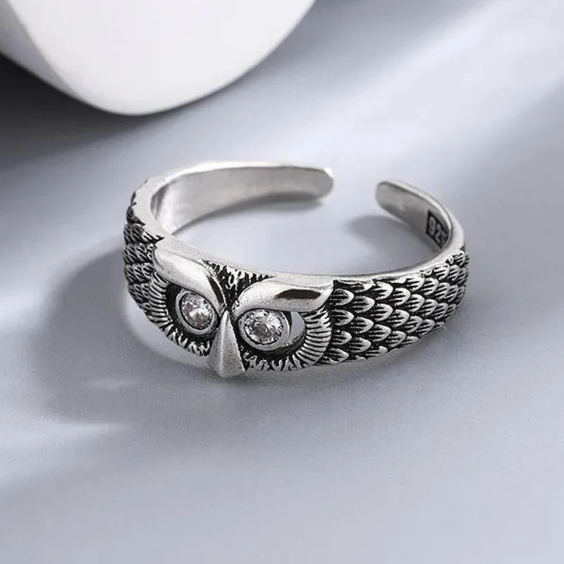Bague Chouette Argent